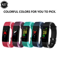 Touch Screen Smart Bracelet Watch Heart Rate Blood Pressure Smart Band Sports Fitness Tracker Wristband Color LCD Screen IP67 1