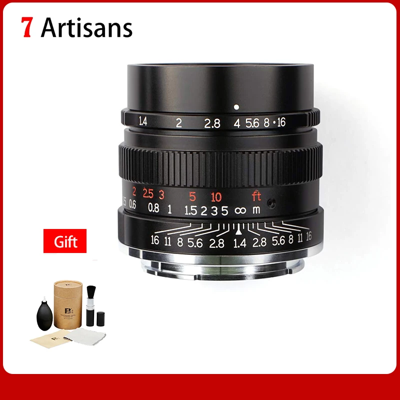 7artisans 35mm F1.4 Full Frame Manual Fixed Lens for Sony E-mount A7 A7II A7RII A7S A7SII A7III A7RIII A6500 Camera | Электроника