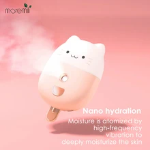 Moremili портативный нано-распылитель и сигнализация 2 в 1 для тела лица небулайзер Паровая установка для ухода за кожей 40 мл спрей для лица красота сигнализация Instrumen