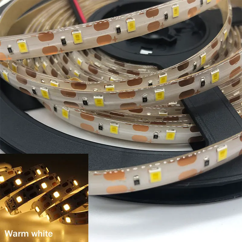 Warm white 5V USB светодиодные ленты лампы 2835SMD водонепроницаемый/не водонепроницаемый самоклеющиеся гибкий светодиодный светильник(RGB/белый/теплый белый - Испускаемый цвет: Warm white