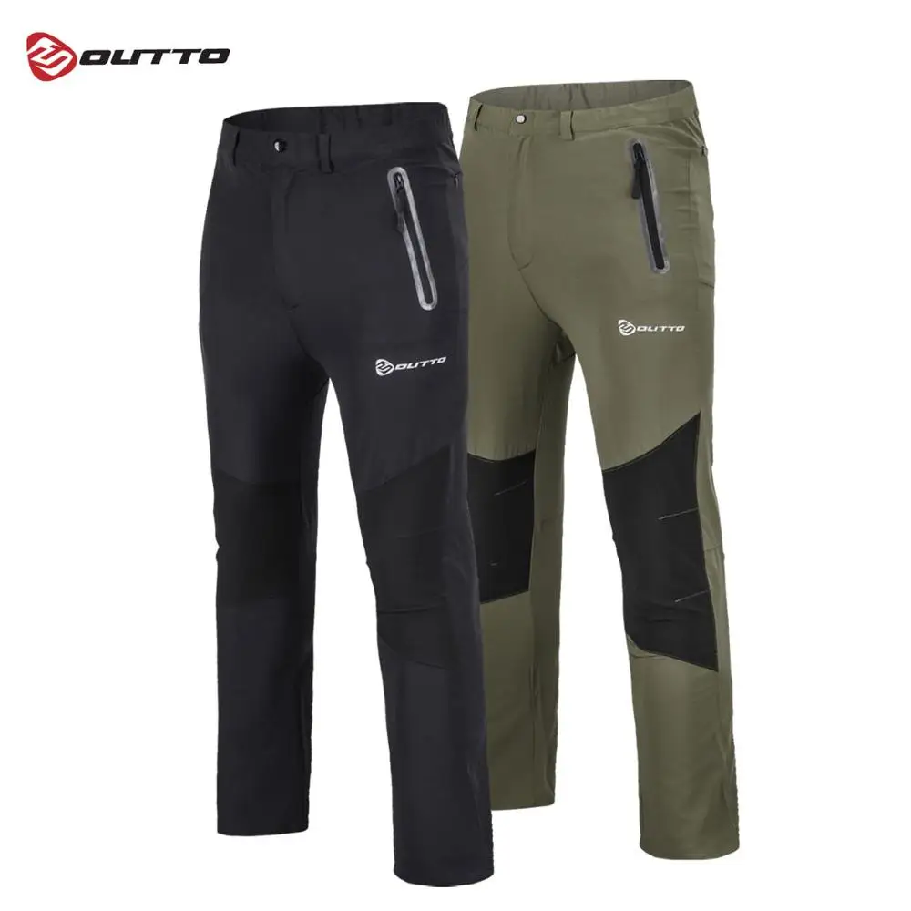 

Outto men's Quick Dry Hiking Pants Outdoor Sport Summer Breathable Thousers Camping Fishing Waterproof Mountain Trekking Pant