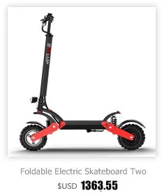 Discount Electric Scooter Adults 10 Inch 2 Wheels Electric Scooters 1500W 48V Folding Electric Off Road Skateboard 2