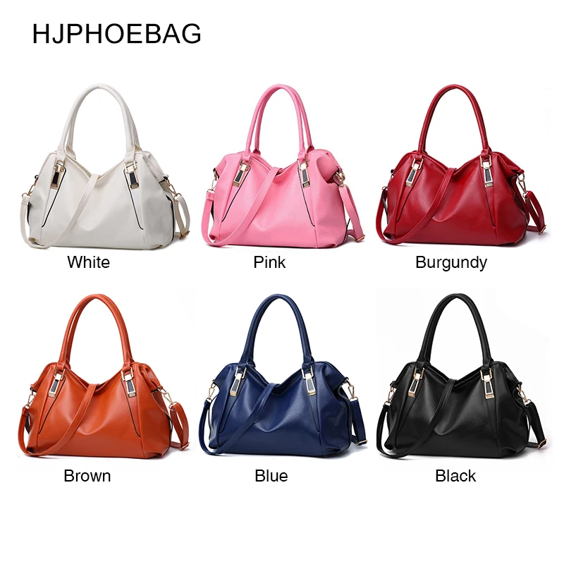 HJPHOEBAG, женская сумка-мессенджер, новинка, женская сумка с верхней ручкой, для девушек, простая сумка на плечо, модные женские сумки для леди, сумки YC324