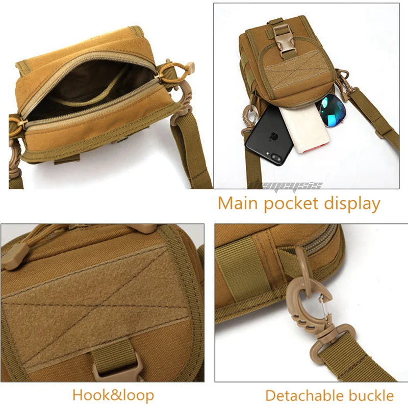 Походная сумка для охоты походов Молл военный страйкбол через плечо