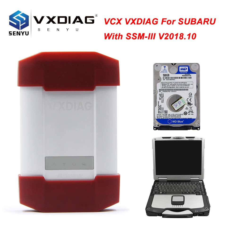 VXDIAG VCX PLUS для SUBARU SSM-III OBD OBD2 автомобильный диагностический инструмент V2018.10 VXDIAG Nano для Subaru SAE J2534 ECU программист