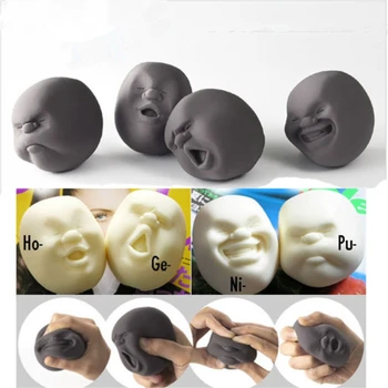 

Fun Novelty Caomaru Antistress Ball Toy Human Face Emotion Vent Ball Resin Relax Doll Adult Stress Relieve Novelty Toys Gift