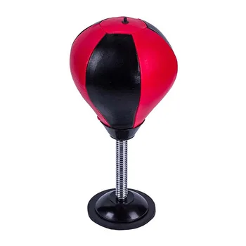 

1PC PU Desktop Boxing Ball Stress Relief Fighting Speed Reflex Training Punch Balls Fitness Exercise Equipment
