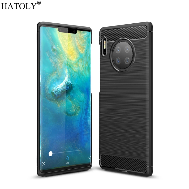 

For Huawei Mate 30 Pro 5G Case Anti-knock Soft TPU Silicone Cover Mate 30 Pro 5G Phone Bumper Case For Huawei Mate 30 Pro 5G