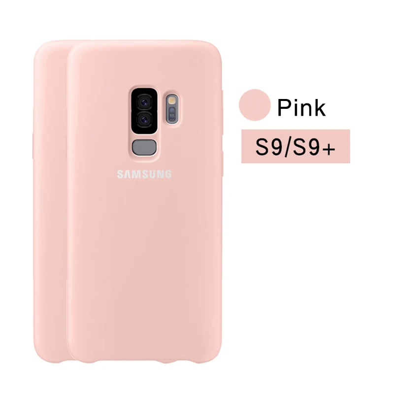 Жидкий силиконовый чехол для samsung Galaxy S9/S9 Plus, шелковистый мягкий на ощупь защитный чехол для телефона samsung S9