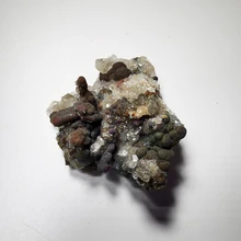 25 г натуральные камни и минералы кальцит халкопирит хрустальные образцы G1-51