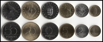 

Hungary 6 pieces 1 Set Europe coins New original coin UNC Commemorative edition 100% real EU