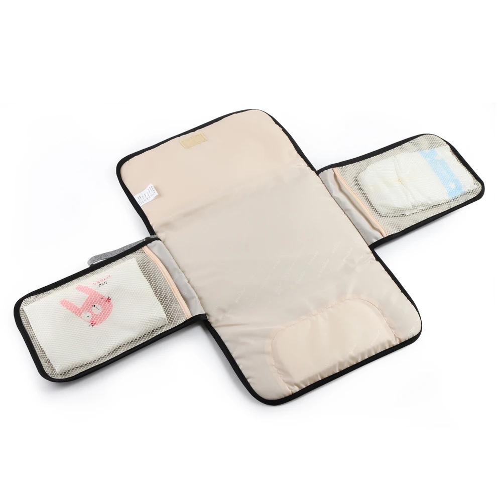 Waterproof Diaper Changing Mat Travel Multifunction Portable Baby Diaper Cover Pad Clean Hand Folding Bag Soft Flexible T