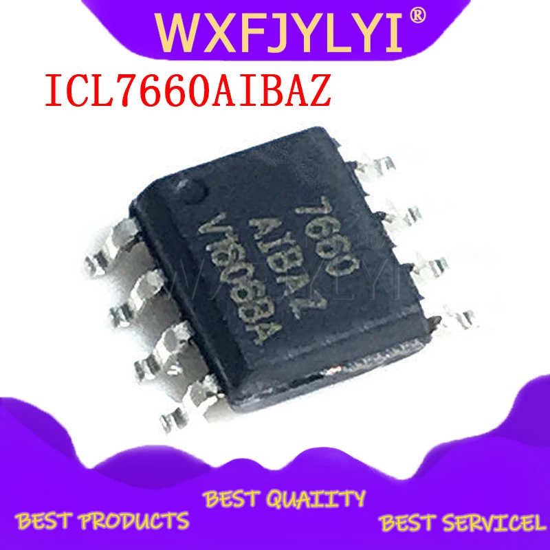 10PCS ICL7660AIBAZ SOP8 ICL7660AIBA SOP ICL7660 SOP-8 7660AIBAZ new and original IC | Электронные компоненты и