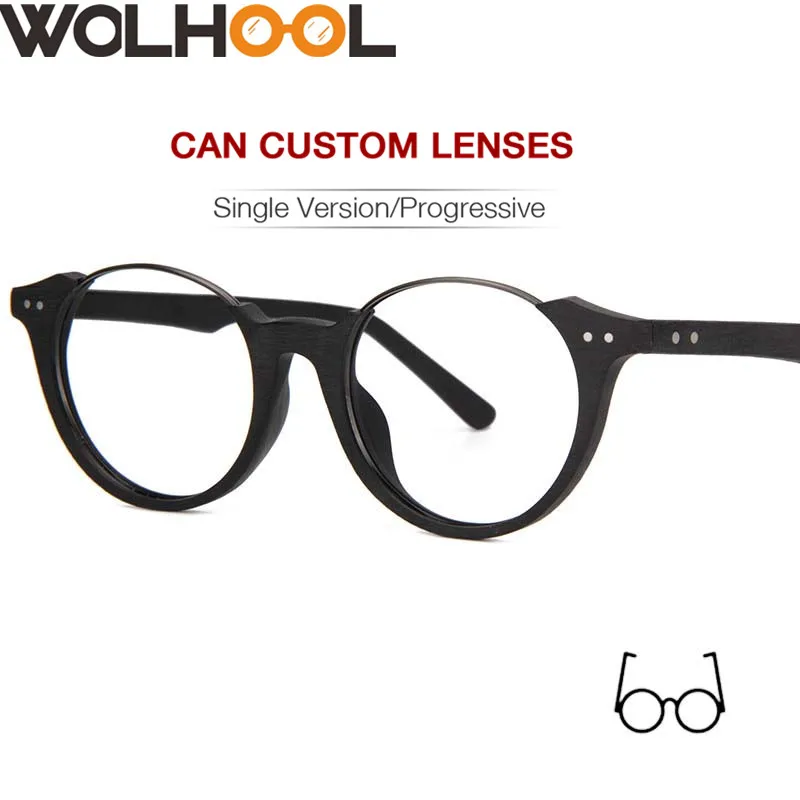 

Vintage Acetate Round Glasses Frame Retro Spectacles Eyewear Optical Glasses Frames