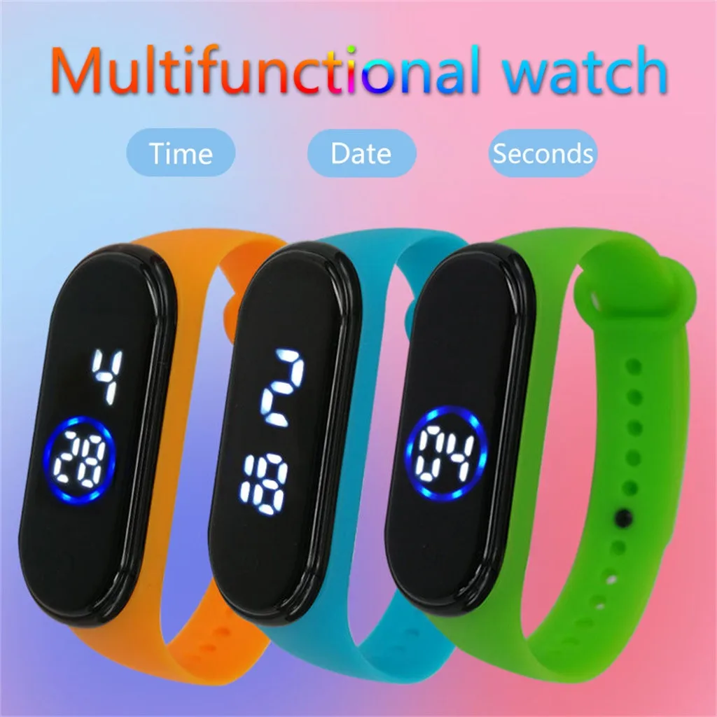 Mens Digital Watches Waterproof Digital Led Sports Watch Unisex Silicone Band Wrist Watches Casual Male Sport Watch 2022 Relogio