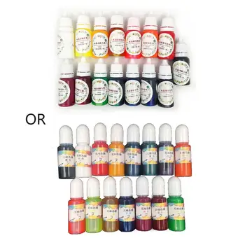 

15 Colors UV Resin Ultraviolet Curing Liquid Pigment Colorant Dye Jewelry Making Random Package Color