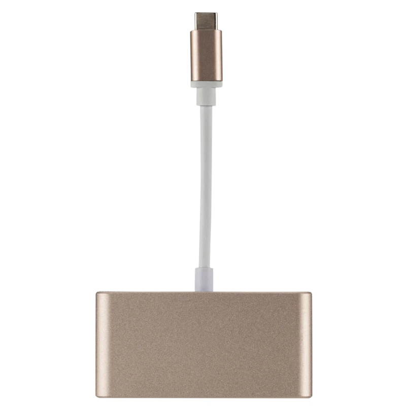 USB C концентратор для MacBook Air 13 адаптер type C-1x USB 3,0+ 2x USB 2,0 с PD зарядным портом 4 порта Высокоскоростной USB C концентратор разветвитель