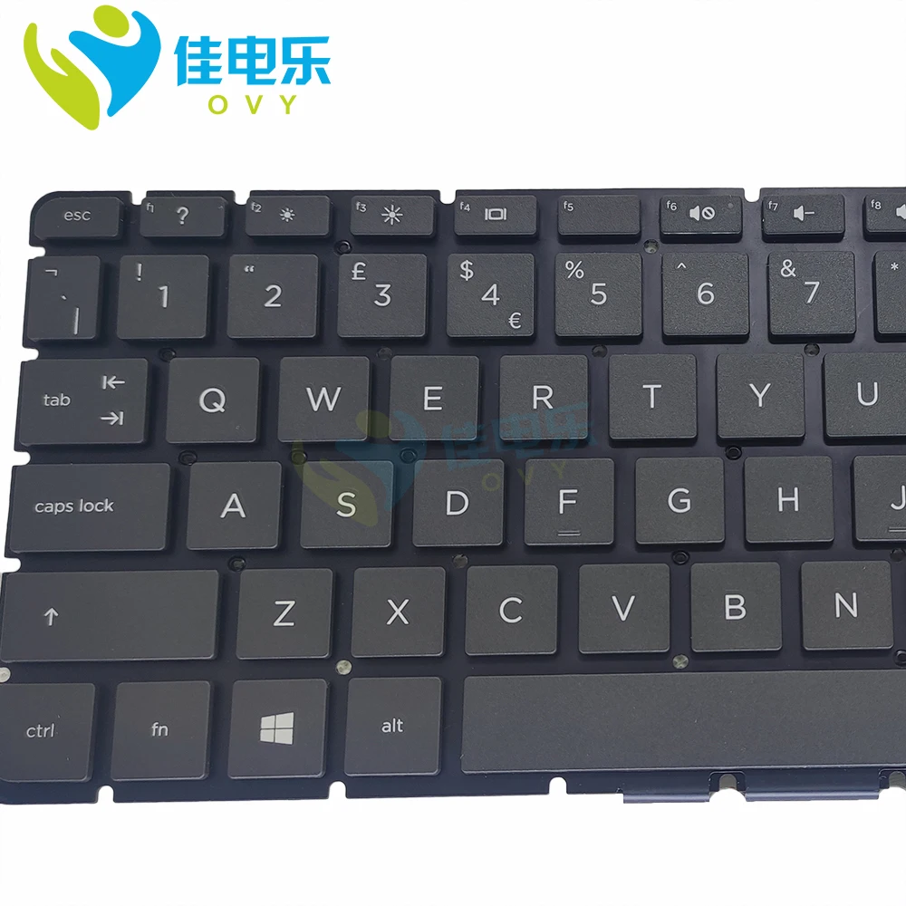 AJParts New Laptop Keyboard Replacement For HP Compaq HP 15-BW035NS,15-BW035NT,15-BW035UR,15-BW036AU,15-BW036AX,15-BW036NA Non Backlit UK Layout English Keyboard Qwerty No Frame Quick Dispatch 