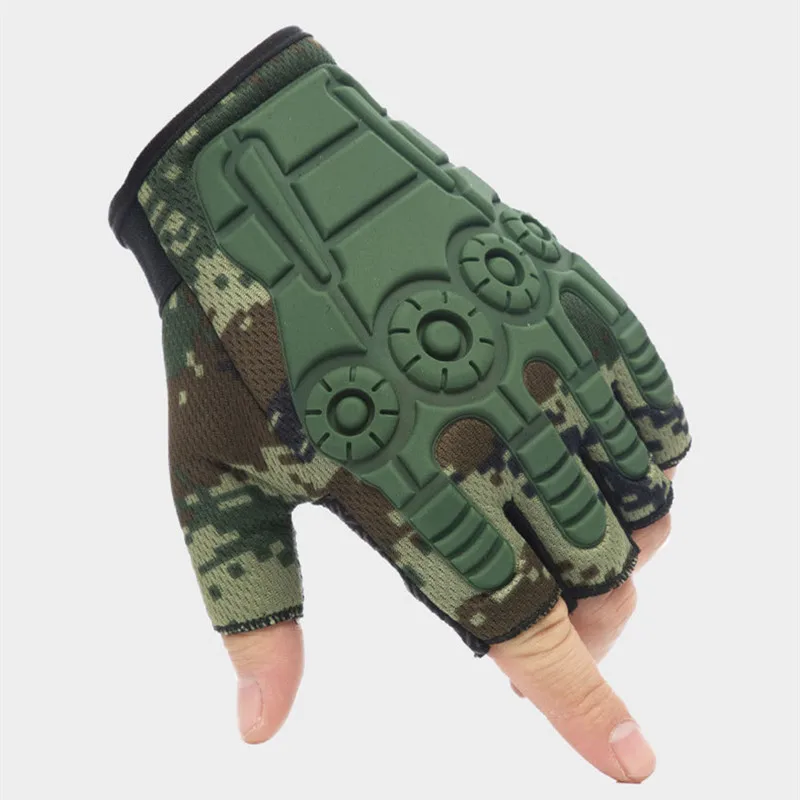 2021 Tactical Gloves Men Military Half Finger Army Combat Gloves for Shooting Fighting Motorcycle Outdoor Protection guantes
