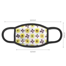 NOISYDESIGNS, милая Муфельная маска для лица, унисекс, Подсолнух, Стильный чехол, для велоспорта, Анти-пыль, защитный чехол для лица, маски, Новинка