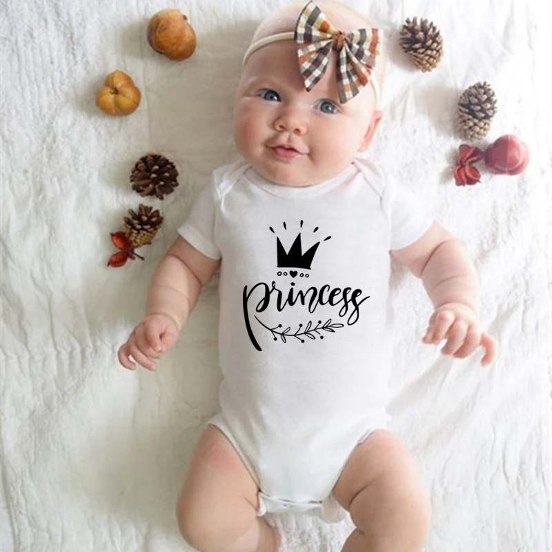Cute Baby Body Girls Summer Baby Clothes New Born Baby Pagliaccetto Cotton Princess Infant Oneise Abbigliamento Per Bambina