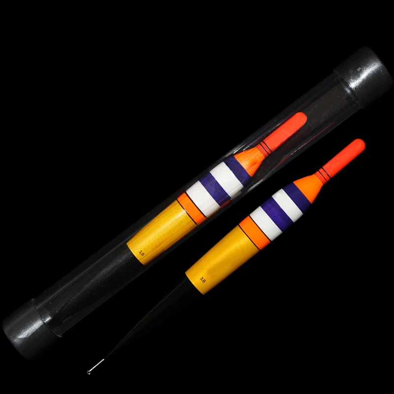 1 шт. светодиодный поплавок для рыбалки деревянное освещение электронный в