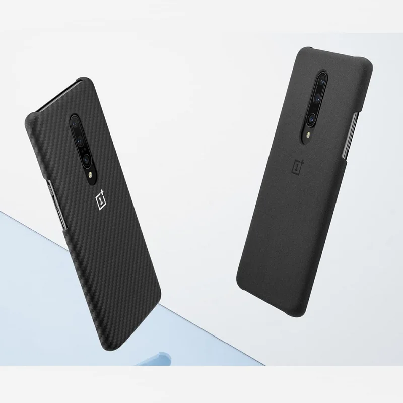 Oneplus 7 Pro Чехол От Oneplus официальный защитный чехол нейлоновый бампер песчаник чехол Oneplus 7Pro чехол