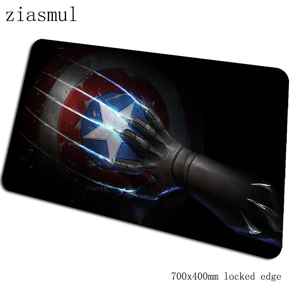 S. H. I. E. L. D коврик для мыши 700x400x2 мм Коврик для компьютерной мыши Мстители игровые аксессуары Лидер продаж Коврик для мыши Клавиатура Игры Геймер - Color: size 700x400x2mm