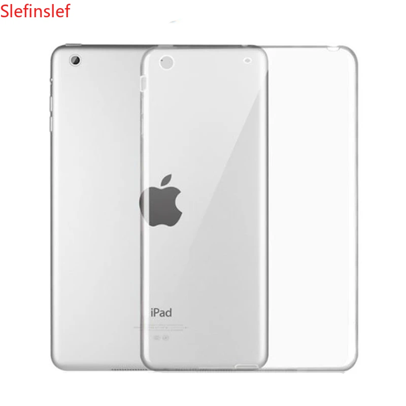Для нового iPad 9,7 чехол TPU силиконовый прозрачный тонкий чехол для iPad Air 2 Air 1 Pro 10,5 Mini 2 3 4 Coque Capa Funda