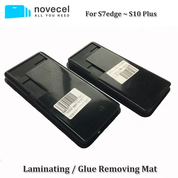 

Novecel Laminating Rubber Pad with Space for Flex For Samsung Edge S8 S9 S10 Plus Note 8 9 10 Glue Removing and Screen Laminate