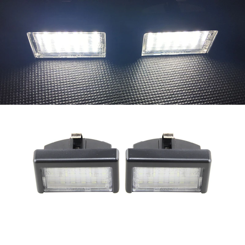 2x Белый SMD СВЕТОДИОДНЫЙ номерной знак для Benz ML W164 X164 замена OEM: A4528200056 Smart Roadster 452