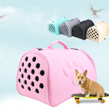 

Foldable Pet Carrier Bag Breathable EVA Outdoor Travel Dog Handbag Portable Puppy Cat Carrying Shoulder Bags Pets Backpack
