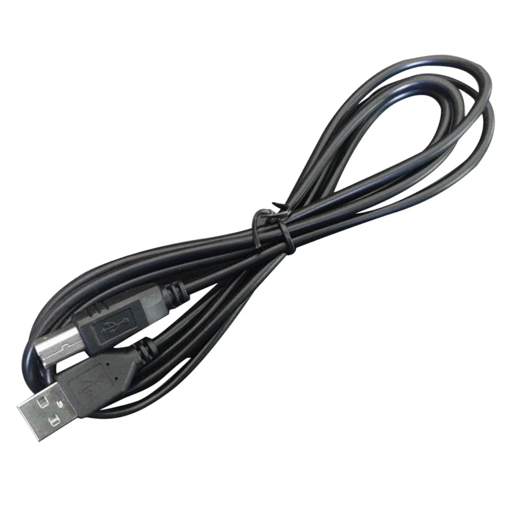 Printer Scanner Cable, USB 2.0-Type A Male to B Male Printer Cord High Speed, 10 Meters Black