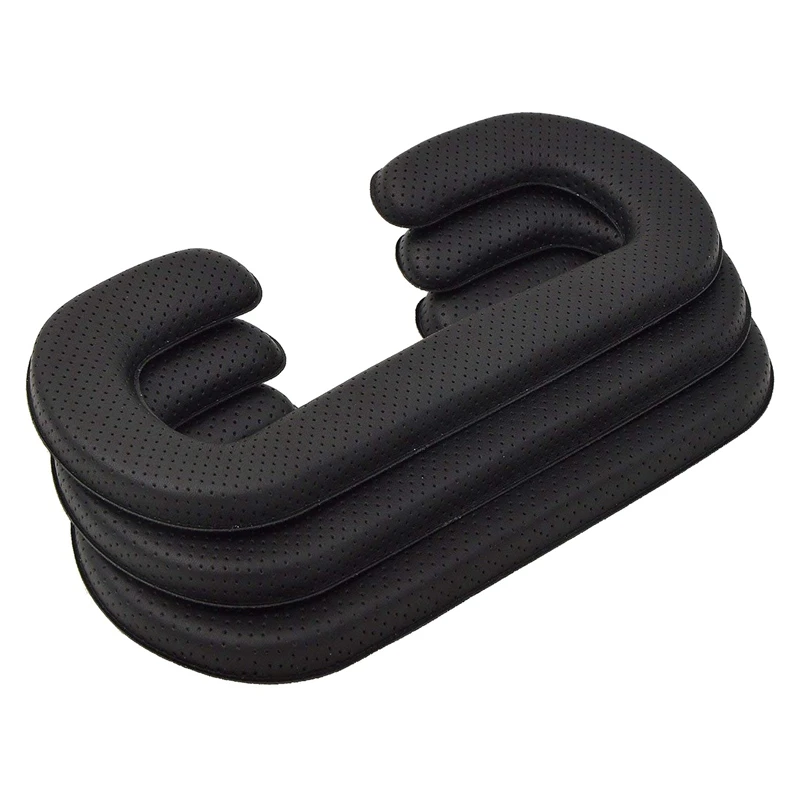 Htc vive capa de couro do plutônio, espuma para htc vive fone de ouvido vr face capa de almofada pacote, fácil de limpar rosto espuma substituição htc vive ac