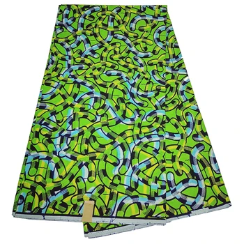 

100% Cotton Ankara Wax Veritable Prints Real Dutch Wax Fabric For Party Dress Top Quality African Fabric