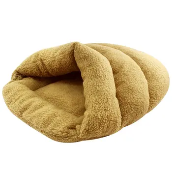 

Breathable Soft Pet Dog Nest Bed Fleece Warm Sleeping House Kennel Plush Mat Mattress Pets Small Dog Puppy