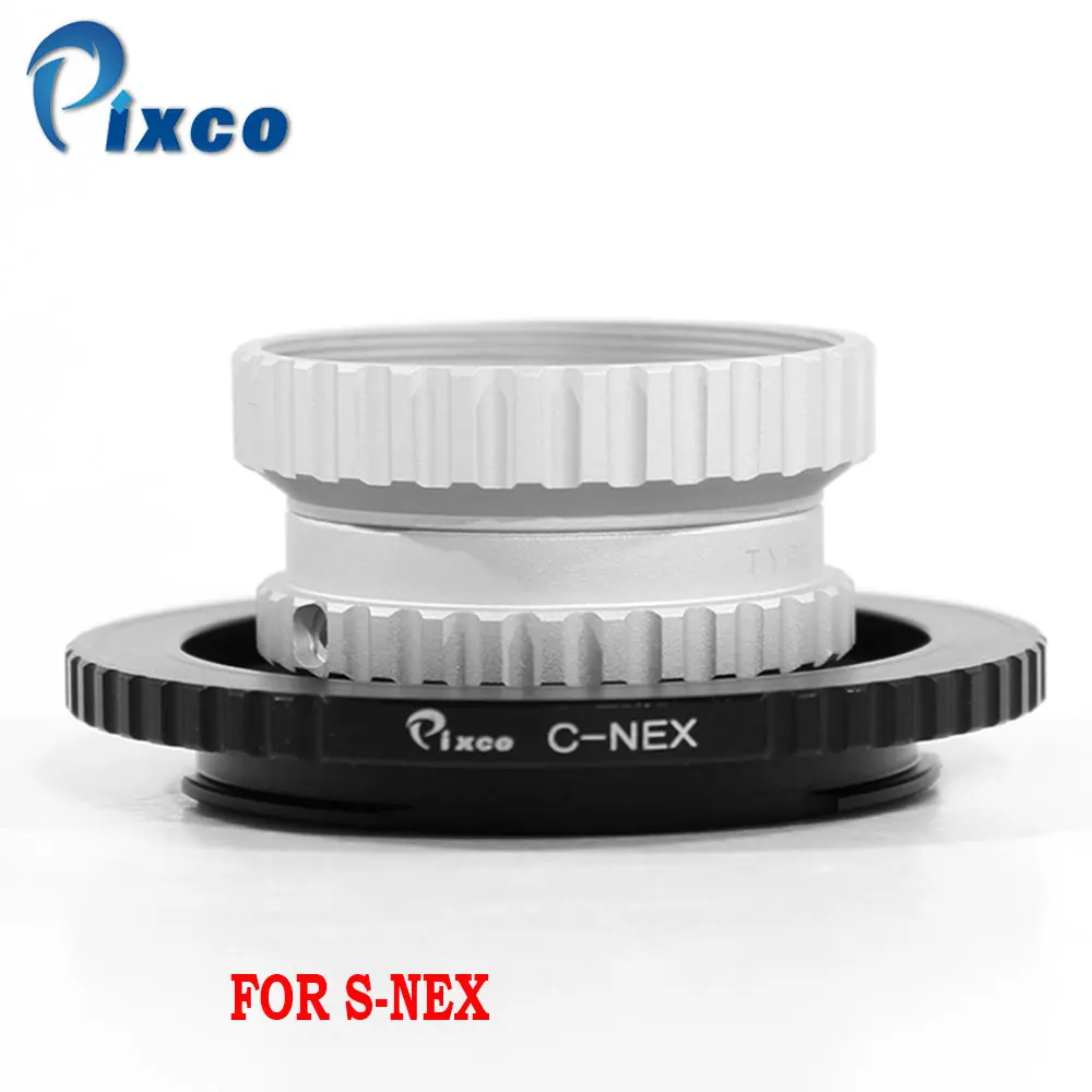 Pixco S-NEX адаптер объектива Костюм для S Крепление объектива к C крепление камеры+ C крепление пленочная линза к sony E Mount NEX камеры