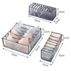 Hot Sale New Underwear Bra Organizer Storage Box 5 Colors Drawer Closet Organizers Boxes For Underwear Scarfs Socks Bra 4