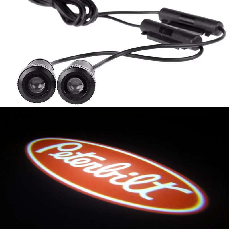 2 Luces Láser LED Inalámbricas De Cortesía De Bienvenida Para