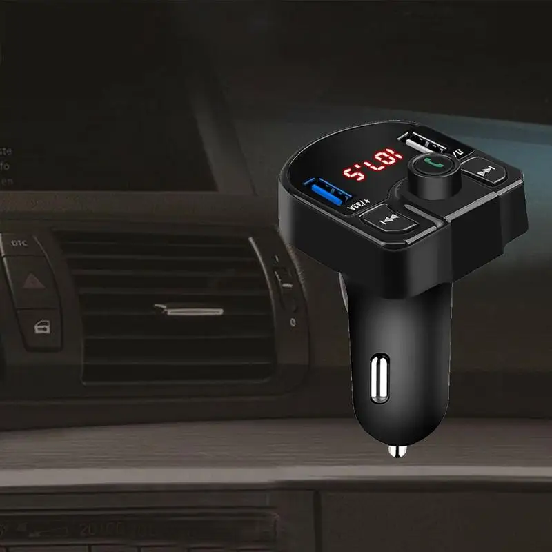 FM трансмиттер автомобильный с поддержкой Bluetooth 3 1 А|FM-трансмиттеры| |