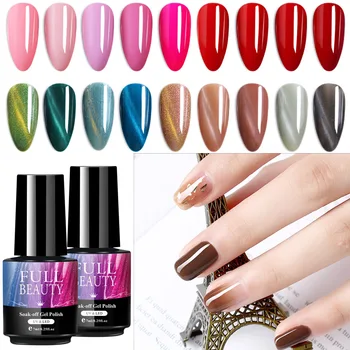 

7ml Nail Polish Gel Hybrid Varnishes All For Manicure Soak Off Nail Art Gel Manicure Paint Semi Permanent Design Tools LE1571