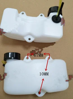 Serbatoio Carburante Per Trimmer CG430/520 - Ricambio Per Decespugliatori 43CC-52CC - Foto 13