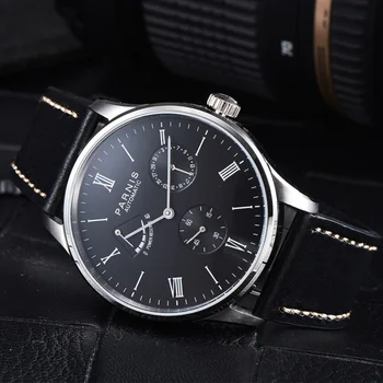 

Parnis Design Mechanical Wristwatches Men's Power Reserve Diver Automatic Self Winding Watch Men Waterproof Date Stainless Steel