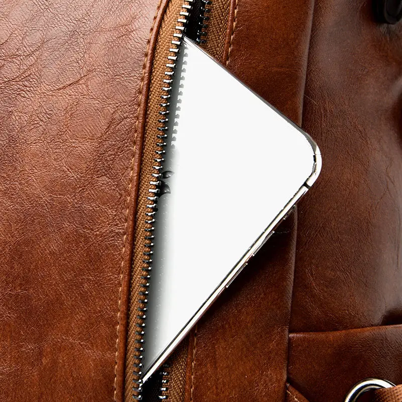 New Mulity Function Backpacks Female Larger Capacity Travel PU Anti-theft Laptop Bag Casual Leather Women Backpack Vintage
