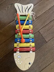 Xylophone en forme de poisson, jouet Musical, Instrument 