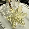 3 Styles Snowflake With Hole Silicone Molds Pendant Epoxy Resin Mold Christmas Tree Hanging Home Decoration DIY Jewelry Making ► Photo 3/6