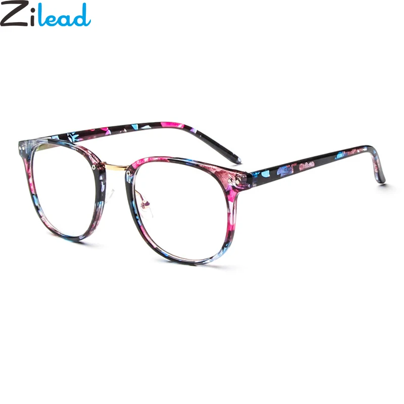 Zilead негабаритный прозрачный объектив рамка квадратная оптическая сеточки для мужчин и женщин простые очки