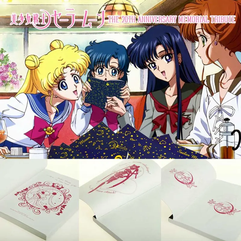 Блокнот из аниме Сейлор Мун Tsukino Usagi с кристаллами принцесса спокойствие