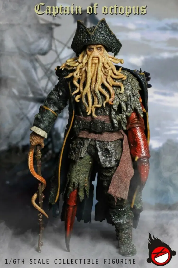 1/6 Пираты Карибского моря XDTOYS XD001 Осьминог капитан Дэви Джонс фигура|Игровые