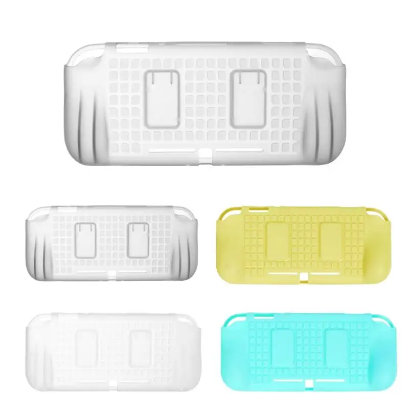 

TPU Hand Grip Case Skin Shell Cover Holder Fit for Nintend Switch Lite Console Perfect as New Free From Sweat Scratches